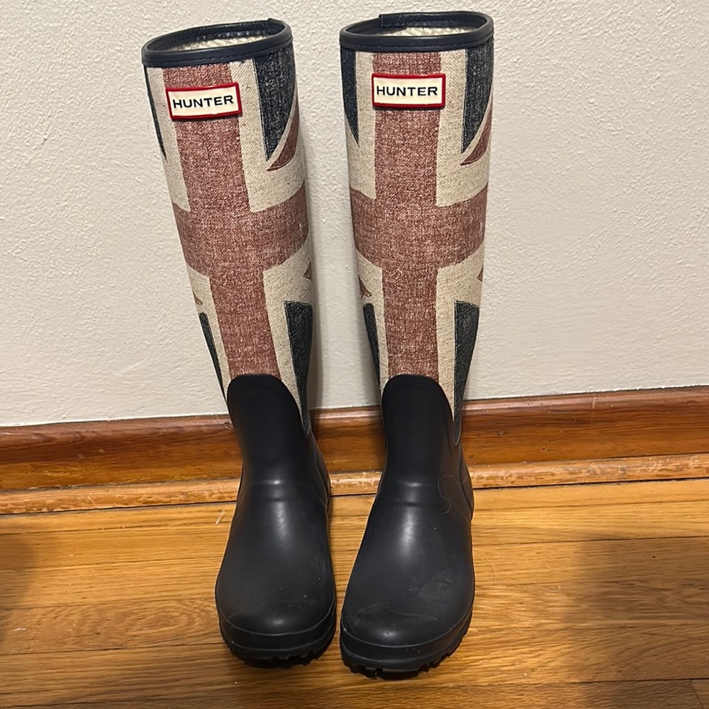 Hunter Union Jack Rain Boots